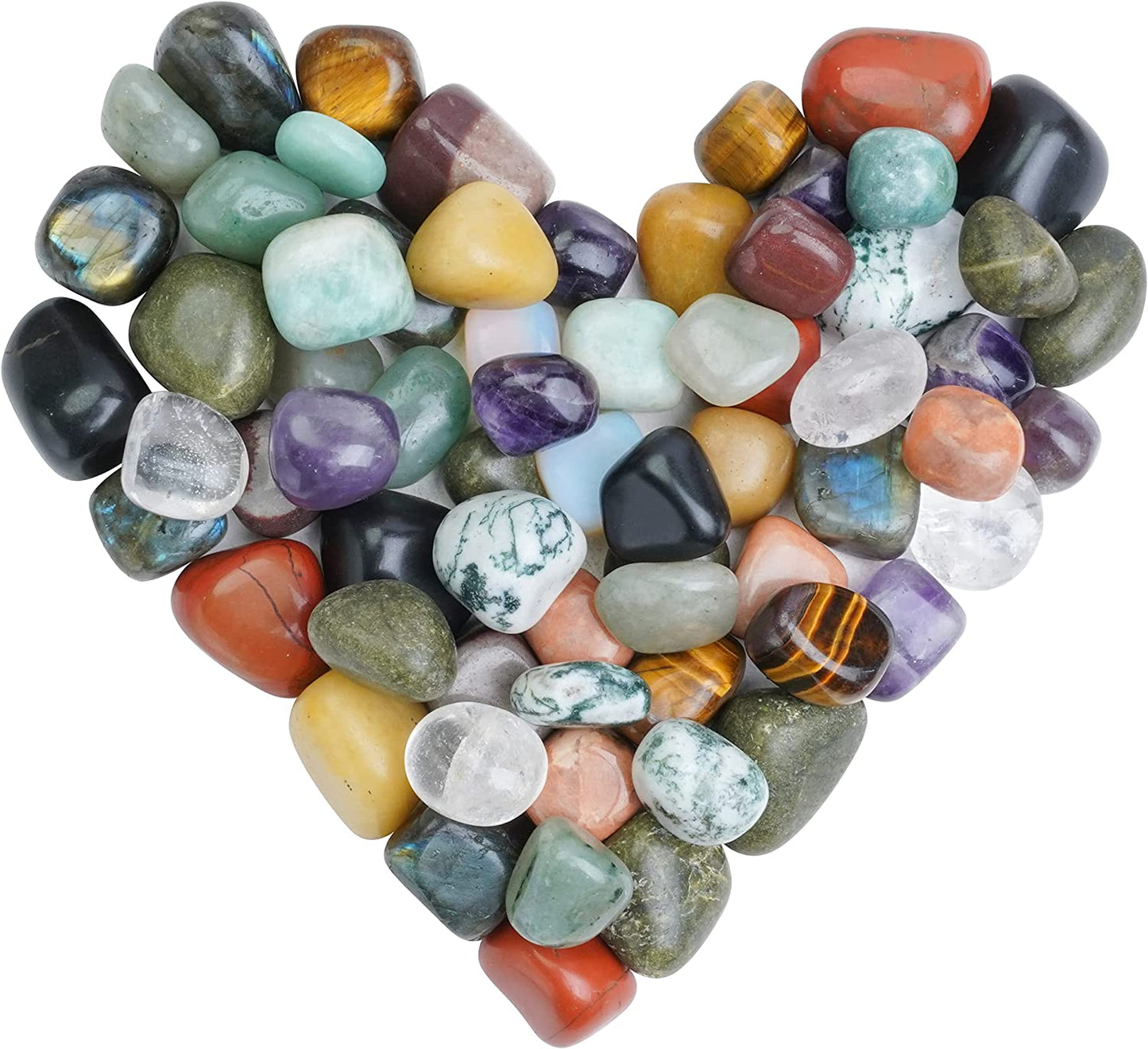 Crocon 1lb Red Tiger Eye Tumble Stones and Crystals Bulk Natural Crystal Kit Size : 20-25 mm