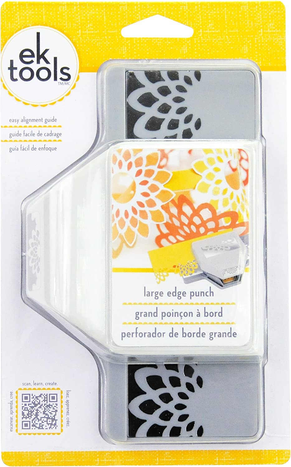 EK Success Tools Edge Punch, Large, Diamond Flowers