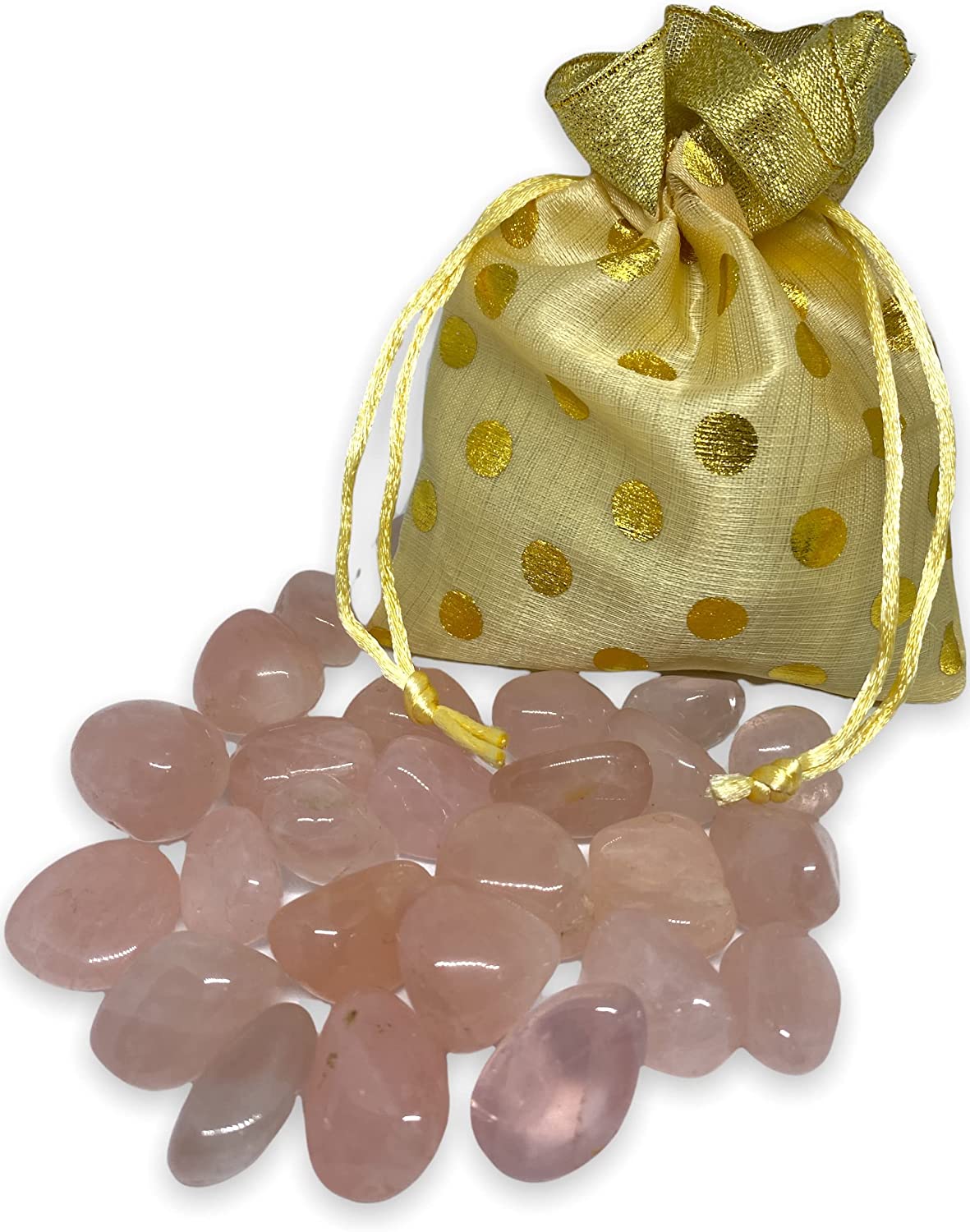 Spiritual Elementz Assorted Tumbled Stones (200-220 Grams Approx), Natural Tumble Stone