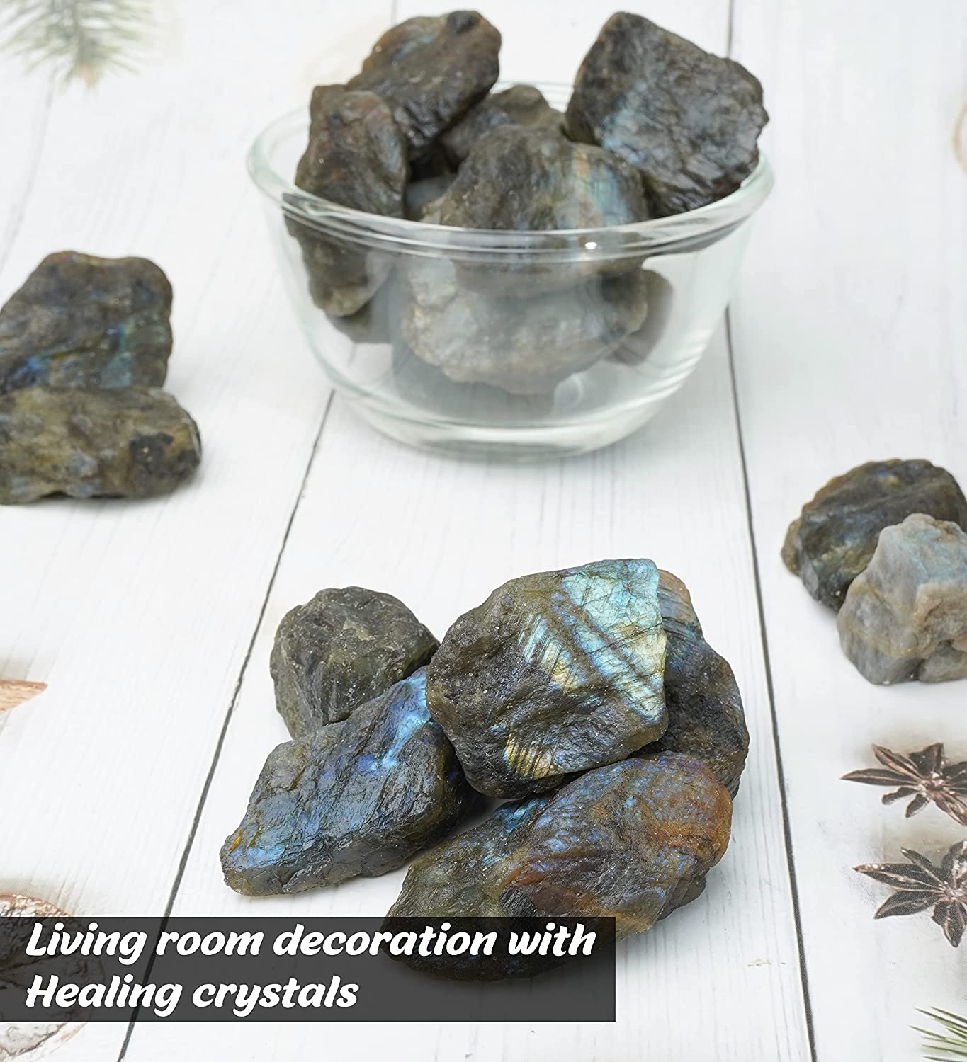 Crocon Sodalite Rough Bulk Natural Stone Raw Gemstone, 1 LB/454 gram rough stones