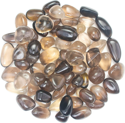 Crocon 1lb Red Tiger Eye Tumble Stones and Crystals Bulk Natural Crystal Kit Size : 20-25 mm