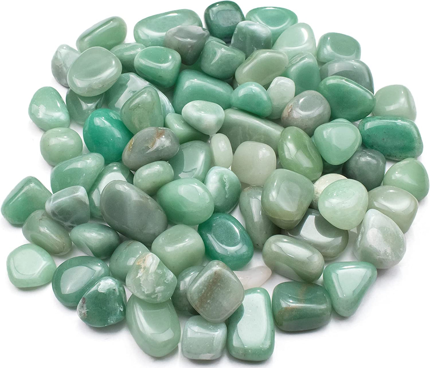 Crocon 1LB Black Strawberry Mini Tumbled Stones and Crystals Bulk Natural Crystal Kit for Reiki Healing Crystals