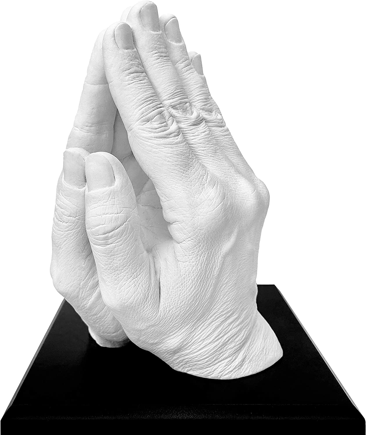 Pendle & Birdie Hand Casting Kit - A Complete Premium Craft Gift to Create a Two-Hand Couples Sculpture Keepsake. Large Kit incl. an Elegant Stand, Plaster & Colour Changing Alginate