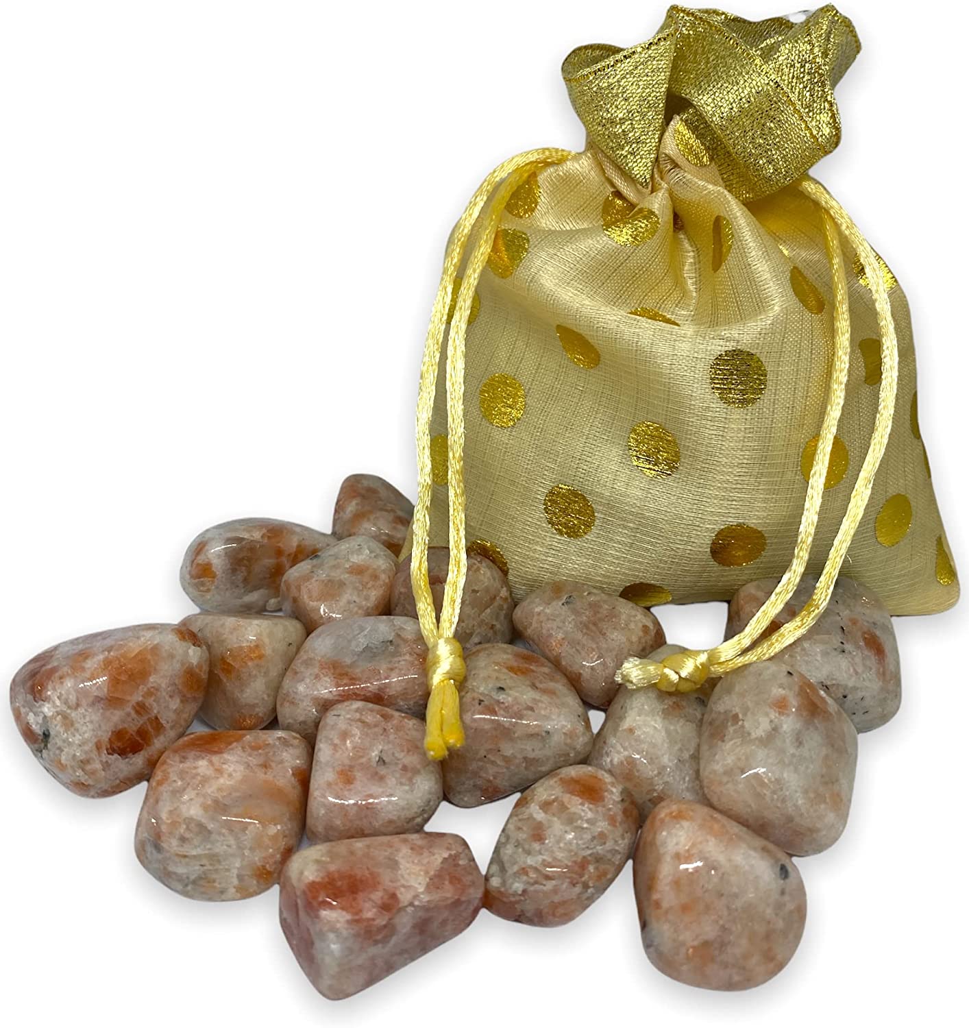 Spiritual Elementz Assorted Tumbled Stones (200-220 Grams Approx), Natural Tumble Stone