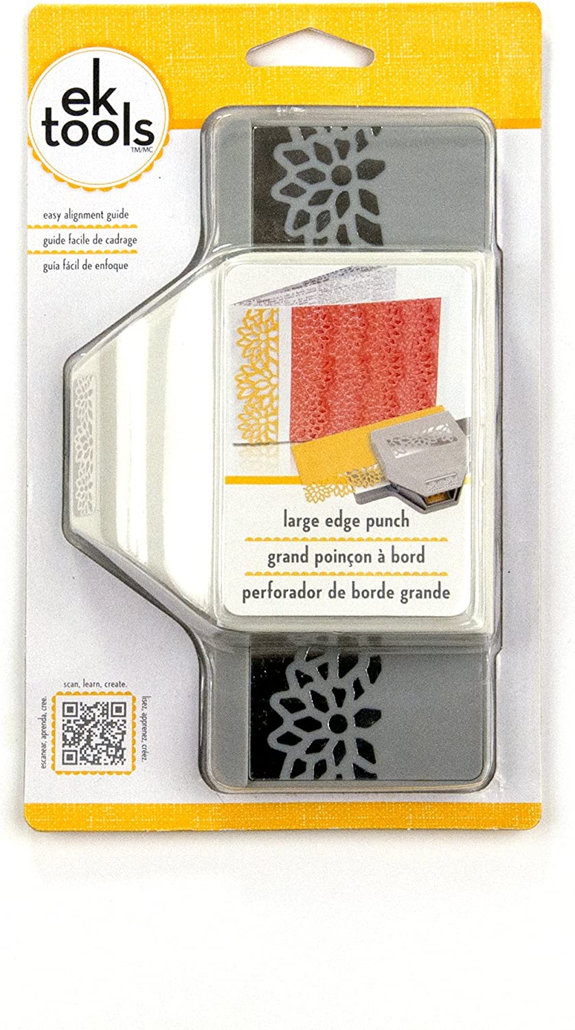 EK Success Tools Edge Punch, Large, Diamond Flowers