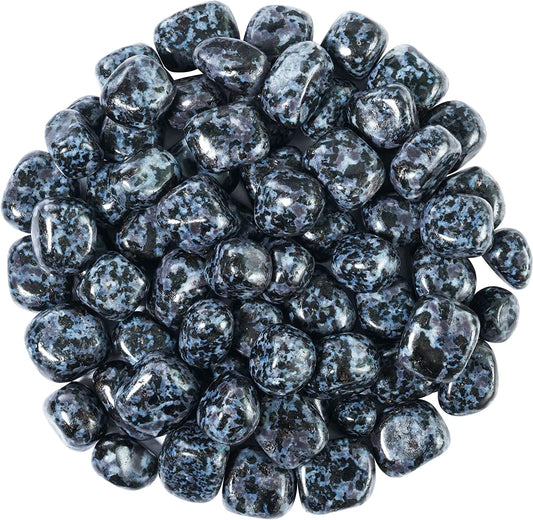 Zaicus 1lb Iolite Tumbled Stones |Natural Stones | Home Decor | Size 20-25 mm