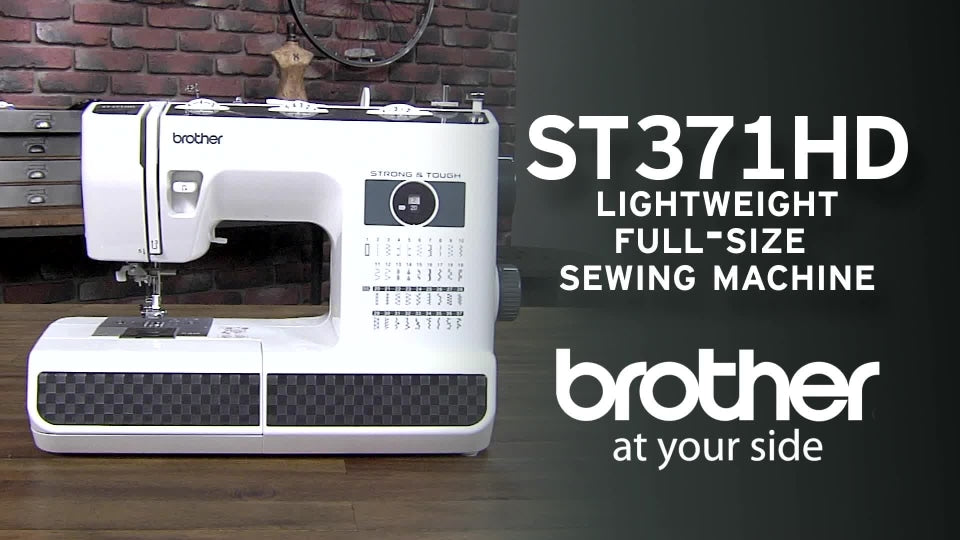 Brother Strong & Tough ST371HD Heavy-Duty Sewing Machine with 37 Built-in Stitches