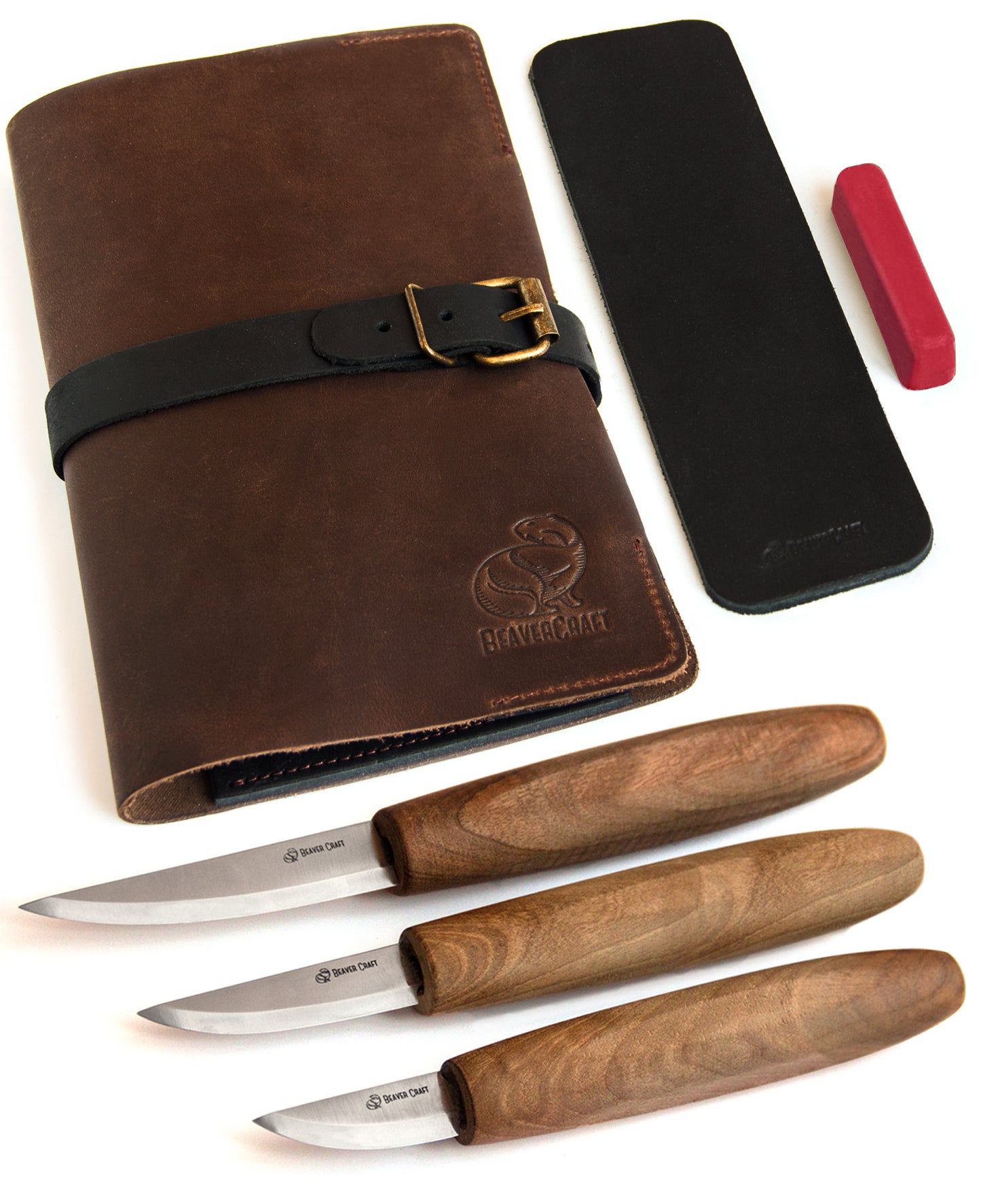 BeaverCraft Deluxe Wood Carving Tools Kit S19x