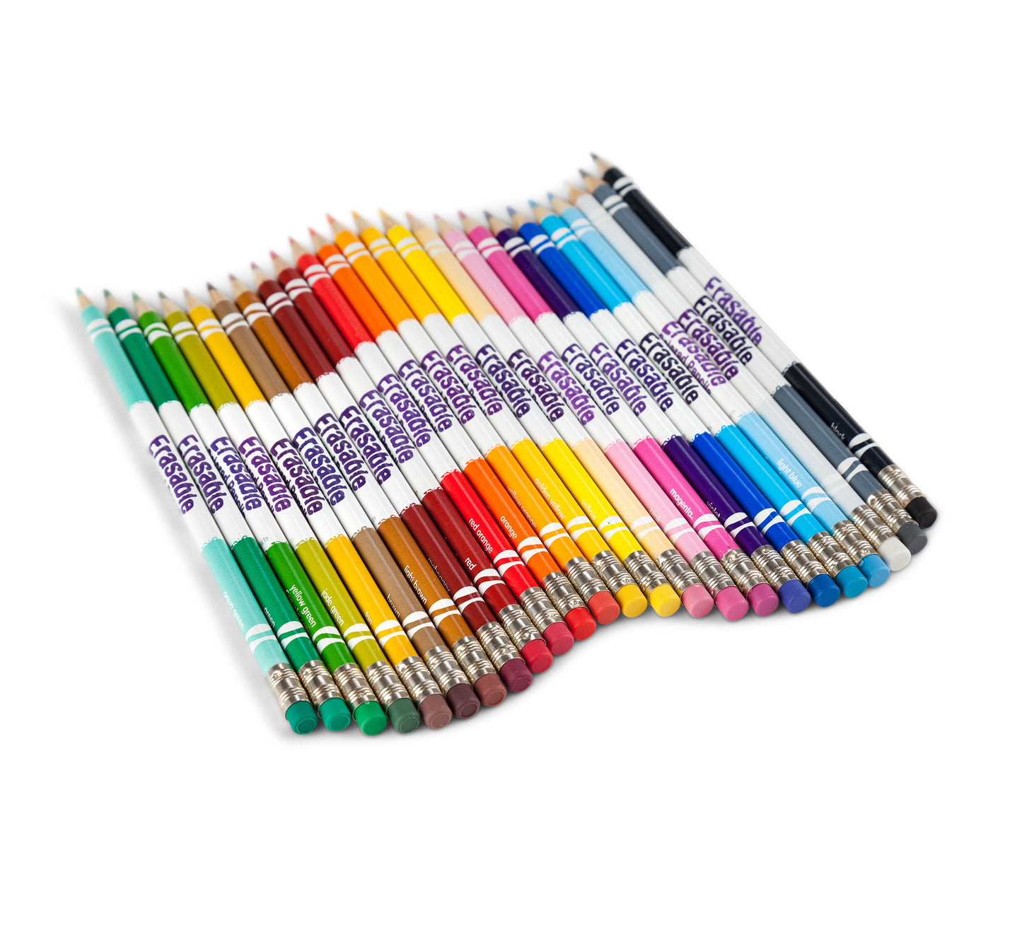 Crayola Erasable Colored Pencils, Art Tools, Adult Coloring, 24 Count