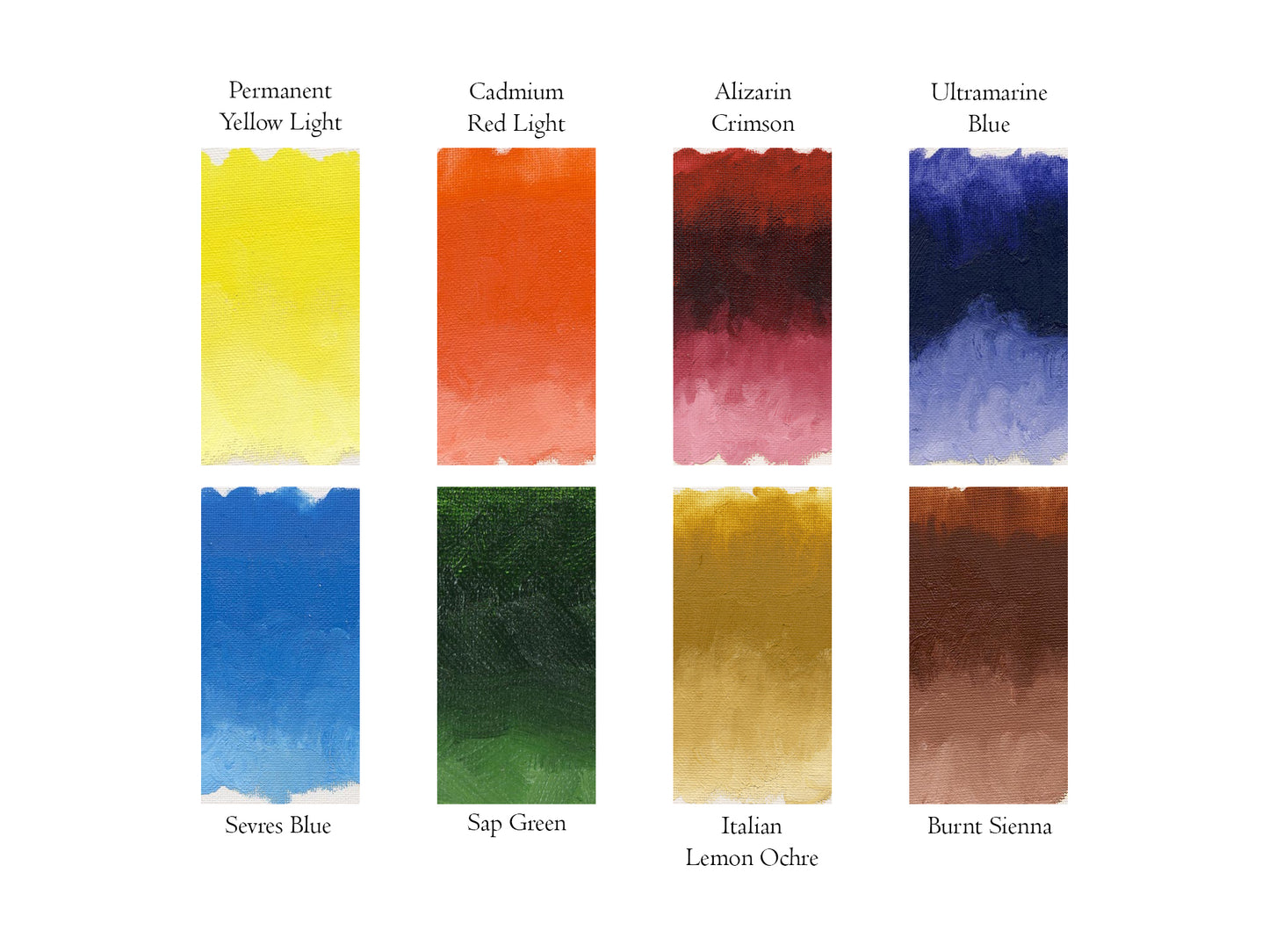 Williamsburg Handmade Oils - Landscape Set of 9