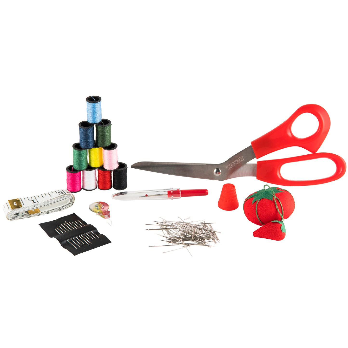 SINGER Large Sewing Basket, Includes Essential Sewing Accessories and Notions
