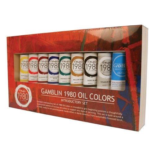 Gamblin 1980 Oil Color Introductory Set
