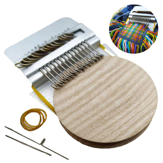 Hands DIY Small loom Speedweve Type Weave Tool Darning Machine Textile Machine for Mending Clothes