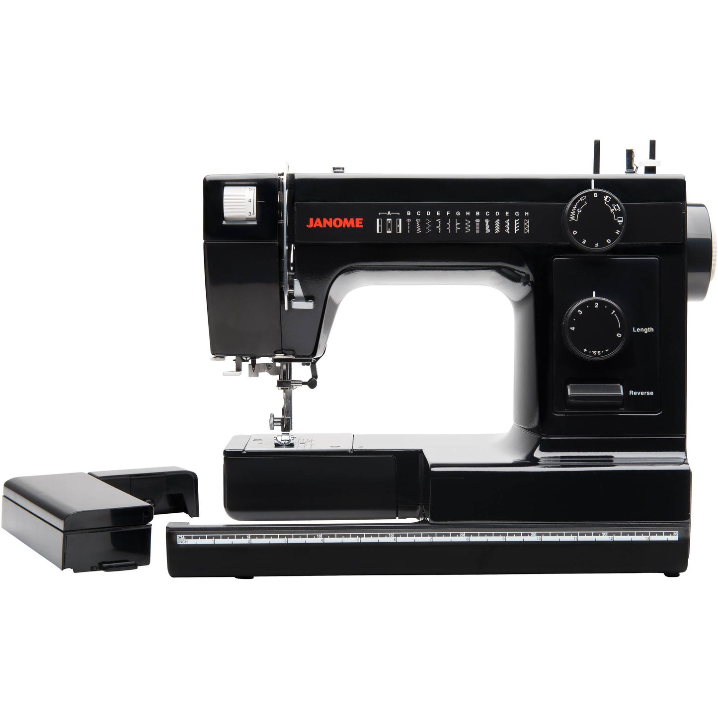 Janome Industrial-Grade Aluminum-Body HD1000 Black Edition Sewing Machine