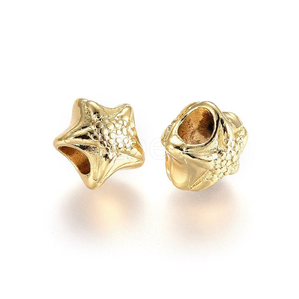 Alloy gold plated  Beads