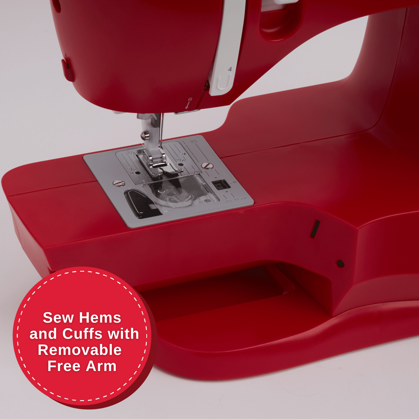 SINGER® Simple™ 3337 Mechanical Sewing Machine, Red