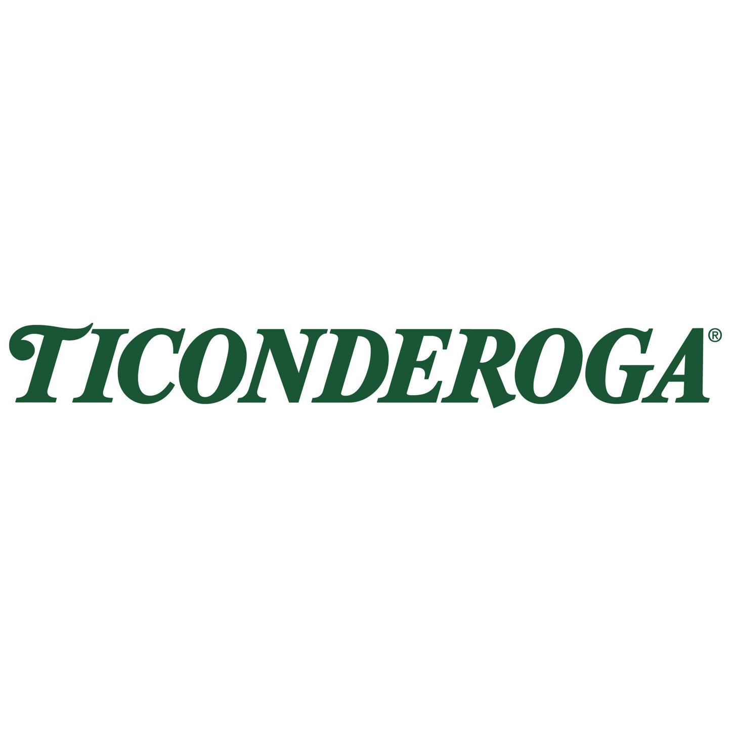 Ticonderoga Premium Wood Pencils, Sharpened #2 Lead, Yellow, 48 Count