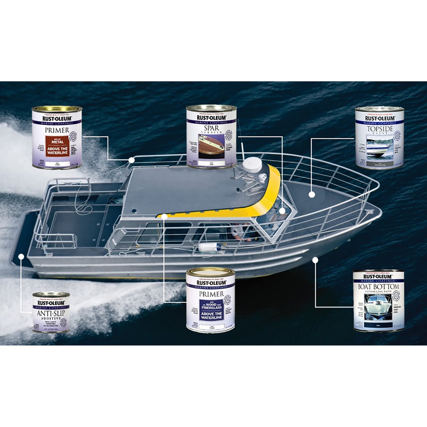 Clear, Rust-Oleum Marine Coatings Spar Varnish Gloss, Quart