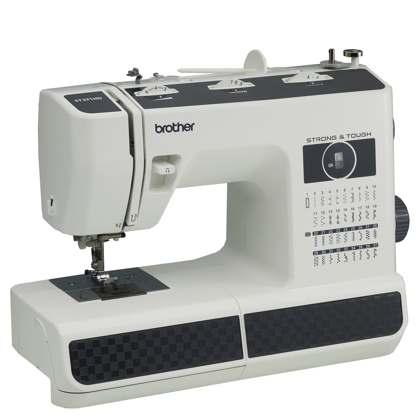 Brother Strong & Tough ST371HD Heavy-Duty Sewing Machine with 37 Built-in Stitches