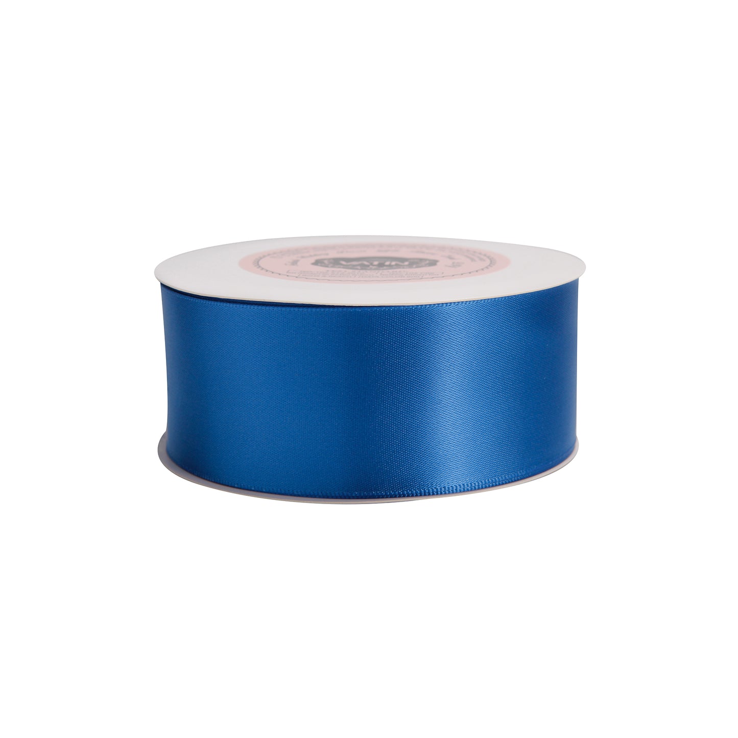 VATIN 1-1/2 inch Wide Royal Blue Single Faced Polyester Satin Ribbon - 6 Yards Spool