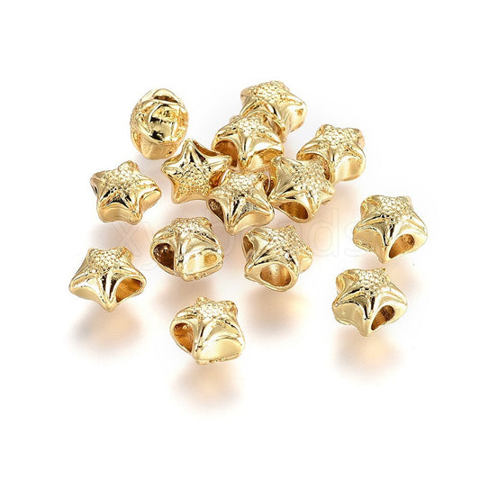 Alloy gold plated  Beads
