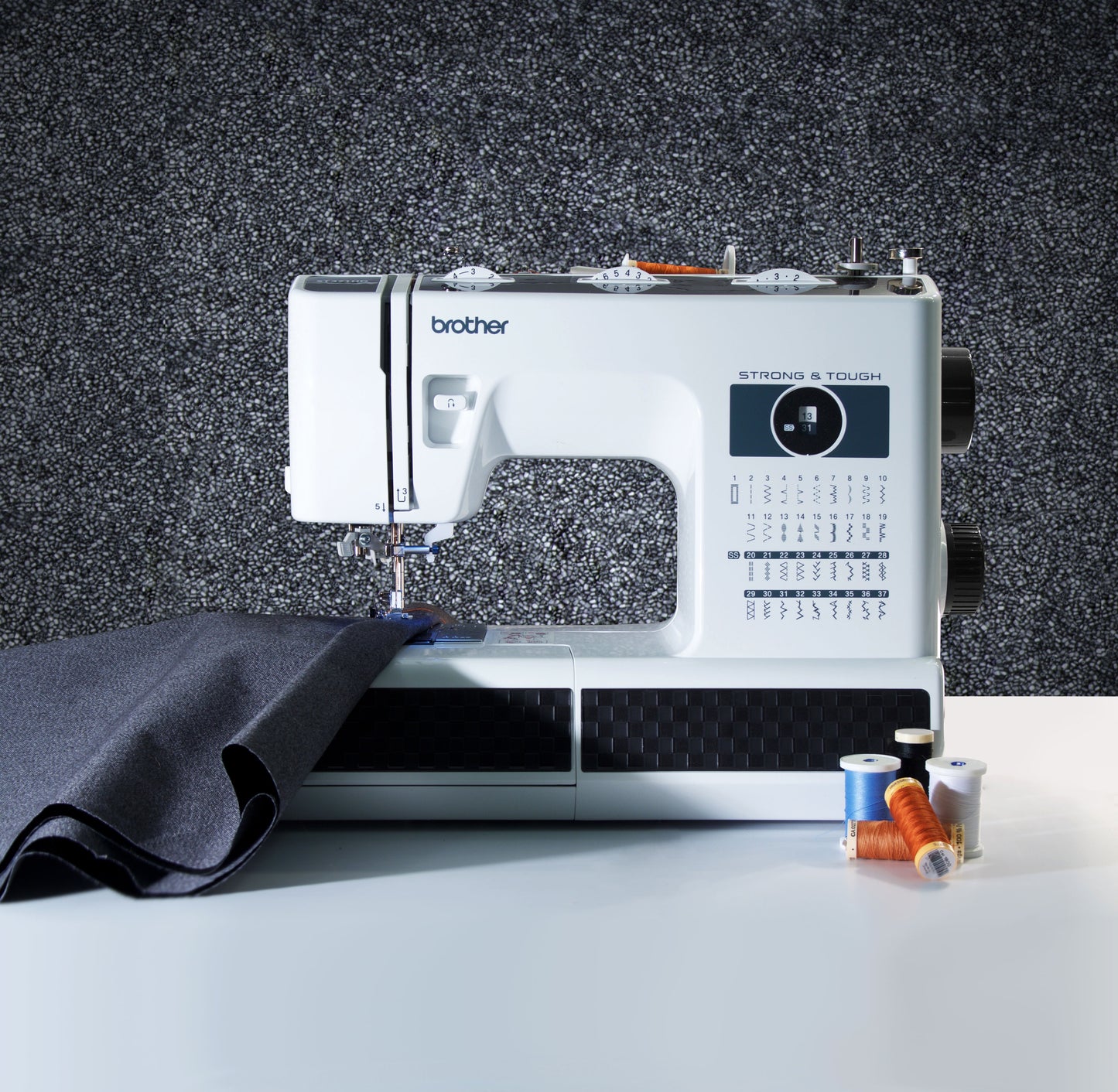 Brother Strong & Tough ST371HD Heavy-Duty Sewing Machine with 37 Built-in Stitches