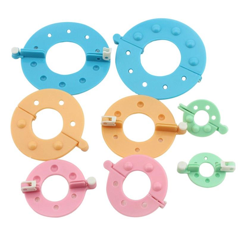 s Pompon Set Plastic Pom Pom Maker Clover