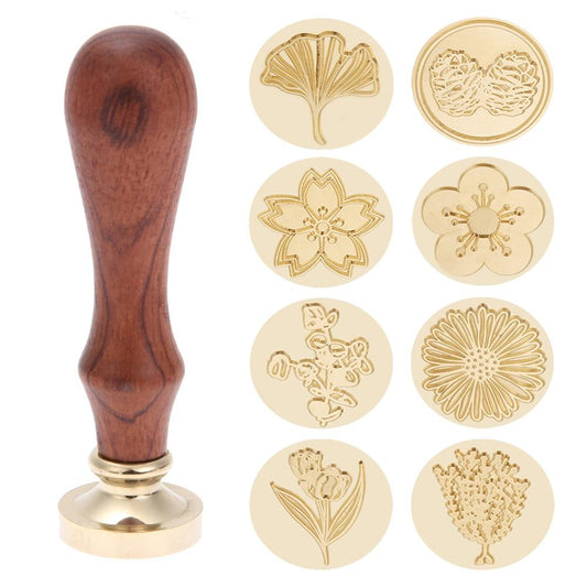 Wedding Invitations Metal Decorate Wood Handle