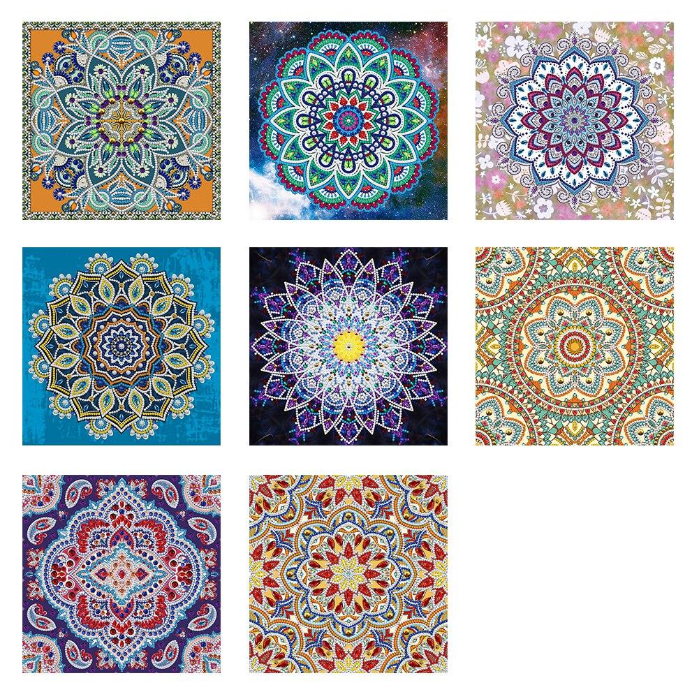Drill Flower Arts Embroidery Kits Mosaic Resin