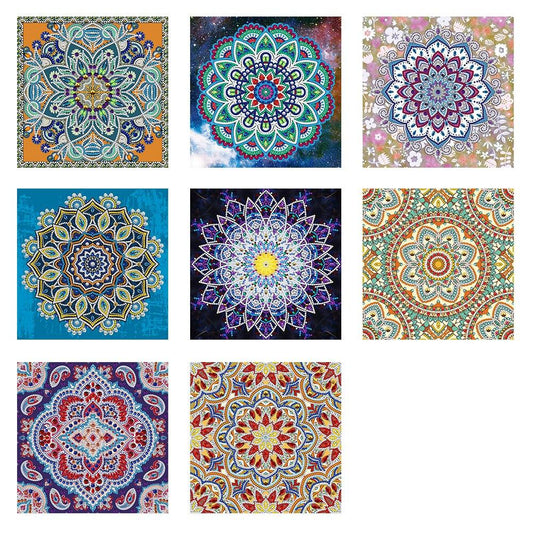 Drill Flower Arts Embroidery Kits Mosaic Resin