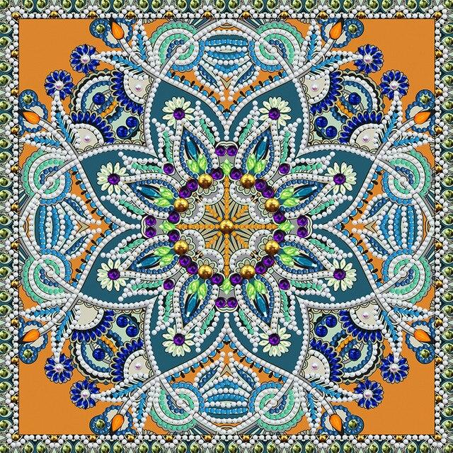 Drill Flower Arts Embroidery Kits Mosaic Resin