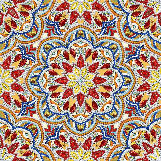 Drill Flower Arts Embroidery Kits Mosaic Resin