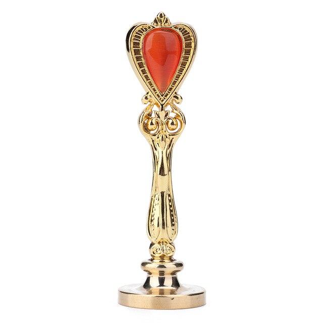 Gemstone Sealing Wax Stamp Handle