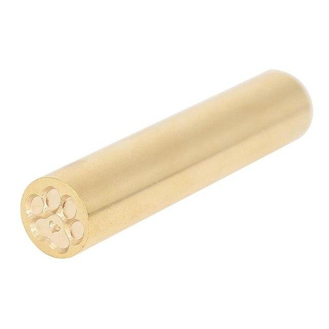 Cylindrical Sealing Wax Brass Envelope Seal Stamp