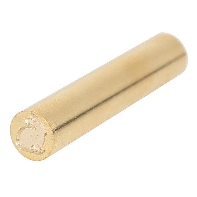 Cylindrical Sealing Wax Brass Envelope Seal Stamp