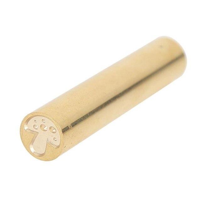 Cylindrical Sealing Wax Brass Envelope Seal Stamp
