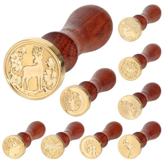 Seal Stamp Animal Wood Stamp for Scapbooking