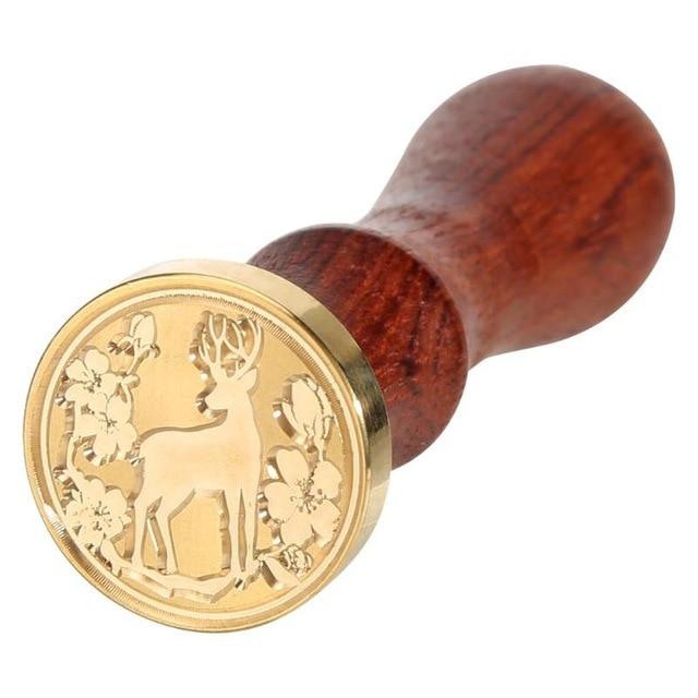 Seal Stamp Animal Wood Stamp for Scapbooking