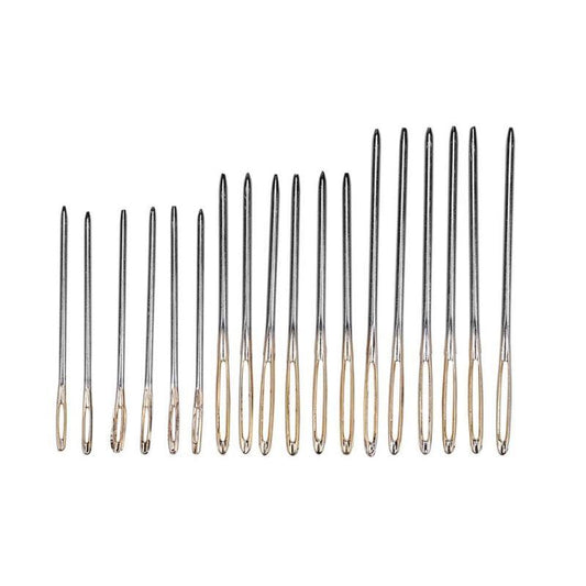 Gold Head Big Eyes Needle Stereo
