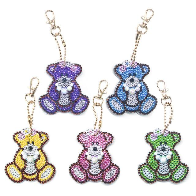 Special Shape Diamond Painting Keychain Cross