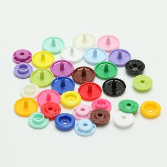 Plastic Press Stud Buttons Fastener