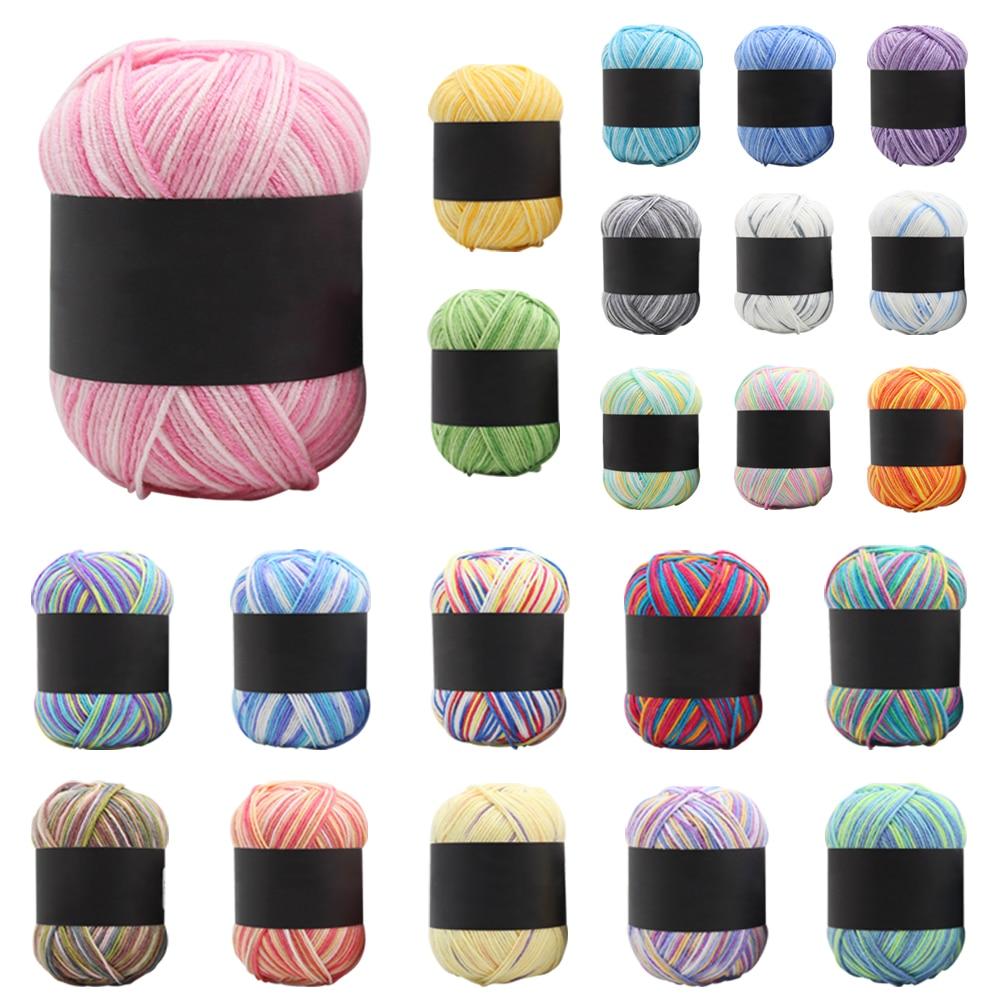 Soft Scarf Hat Crochet Color Baby Milk Yarn