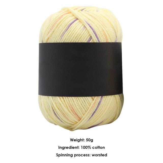 Soft Scarf Hat Crochet Color Baby Milk Yarn