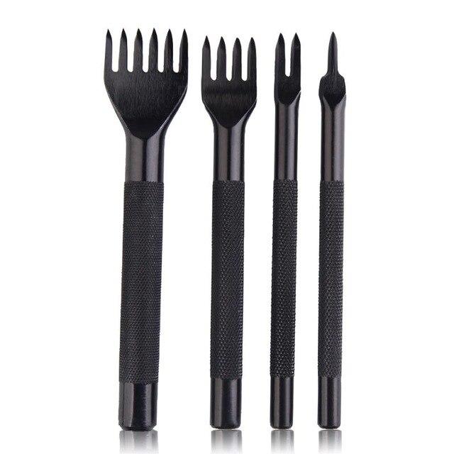 Leather Craft Tools Black Steel