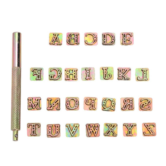 Zinc Alloy Set Tools Craft for Leather Punching