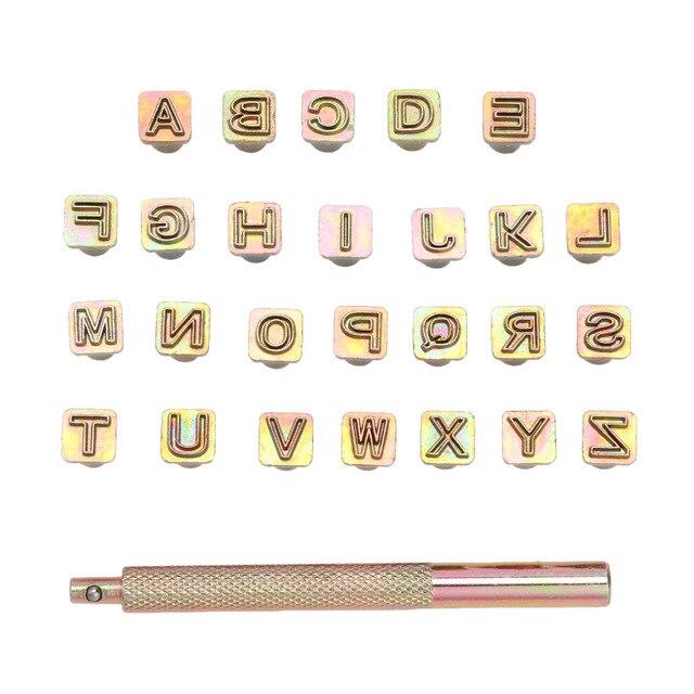 Zinc Alloy Set Tools Craft for Leather Punching