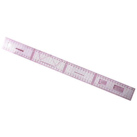 Shared Double Sided Metric Straight Ruler