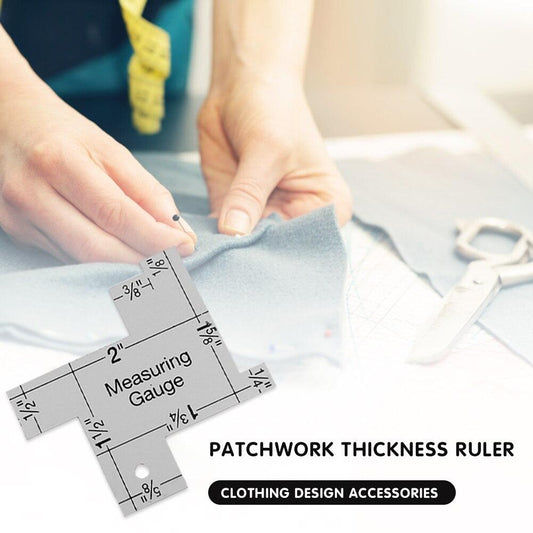 Thickness Ruler Aluminum Patchwork Special Ruler