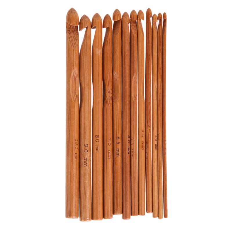 Bamboo Crochet Hook Set