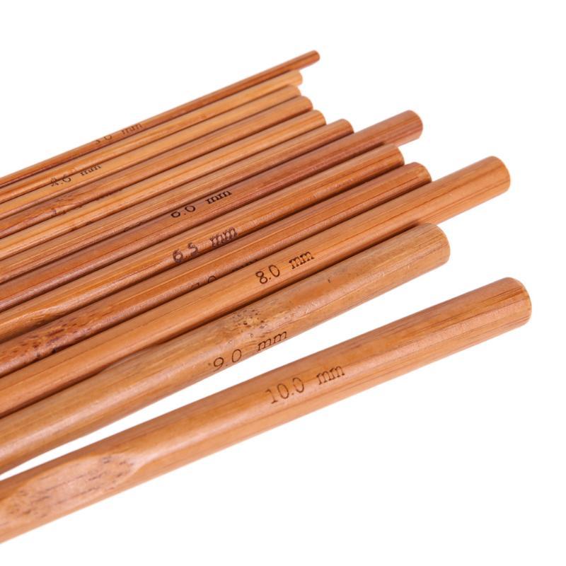 Bamboo Crochet Hook Set